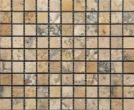 Мозаика мрамор Adriatica M091-25P (M090C-25P) 30.5x30.5 от Natural Mosaic (Китай)