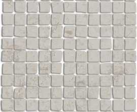 Декор Про Лаймстоун Спакко мозаичный серый светлый матовый (MBS003) 20x20x0.9 от Kerama Marazzi (Россия)