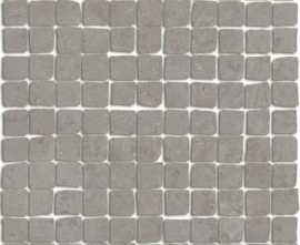 Декор Про Лаймстоун Спакко мозаичный серый матовый (MBS002) 20x20x0.9 от Kerama Marazzi (Россия)
