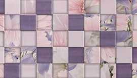 Настенная плитка Aquarelle lilac wall 03 25x60 от Gracia Ceramica (Россия)