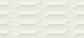 Настенная плитка Colorplay White Struttura Cabochon 3D Rett. (M4KT) 30x90 от Marazzi Italy (Италия)