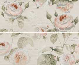 Панно Garden Rose beige panno 01 (компл.из 2х шт) 60x50 от Gracia Ceramica (Россия)