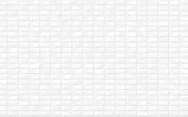 Настенная плитка Pudra мозаика рельеф  белый (PDG053D) 20x44 от Cersanit (Россия)