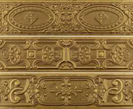 Настенная плитка Uptown Gold Toki (8430828312313) 7.4x29.75 от Aparici (Испания)