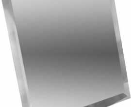 Квадратная зеркальная серебро КЗС1-04 30x30 от ДСТ (Россия)