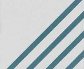 Керамогранит BOREAL DASH DECOR WHITE BLUE (107205) 18.5x18.5 от WOW (Испания)