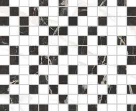 Мозаика Marmori Сан Лорен Черный Микс (3*3) (K9456258LPR1VTE0) 29.4x29.4 от Vitra (Турция)
