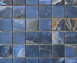 Мозаика Onix Pro Mosaico Onix Azul 5x5 (N20356) 30x30 от Neodom (Индия)