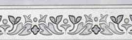 Бордюр Бьянка Каррара белый (3604-0112) 10x45 от Lasselsberger Ceramics (Россия)