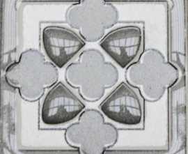 Вставка Бьянка Каррара белый (3603-0084)  7x7 от Lasselsberger Ceramics (Россия)